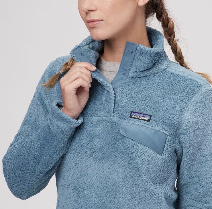 Patagonia Women's Re-Tool Snap T Fleece Pullover - 25443 - Abalone