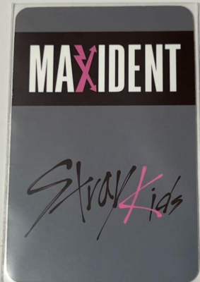 Stray Kids Hyunjin Mini Album Maxident Shopee Official Photocard
