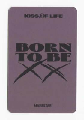 KISS OF LIFE - BORN TO BE XX [MAKESTAR] MEET CALL EVENT OFFICIAL