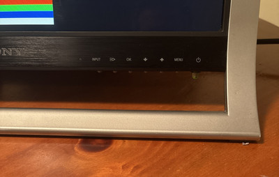 Sony SDM-HS95P LCD Monitor 19 Inch 1280x1024 12ms Response Retro