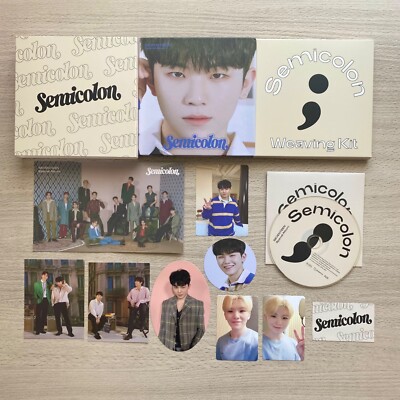 SEVENTEEN special album Semicolon woozi set + photo card + mini