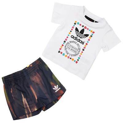 Adidas Originals X Pharrell Williams Kids Summer Set Boys Shorts +