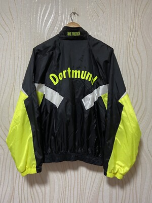 BORUSSIA DORTMUND 1993 1994 TRAINING FOOTBALL SOCCER TRACK JACKET