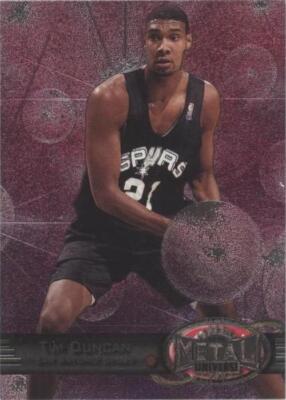 1997-98 Metal Universe - Tim Duncan #66 for sale | eBay
