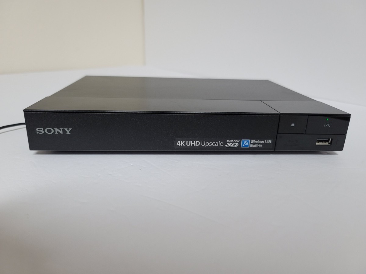 Sony BDP-S6500 Blu-ray/DVD Player 4K UHD Upscale Game Streaming