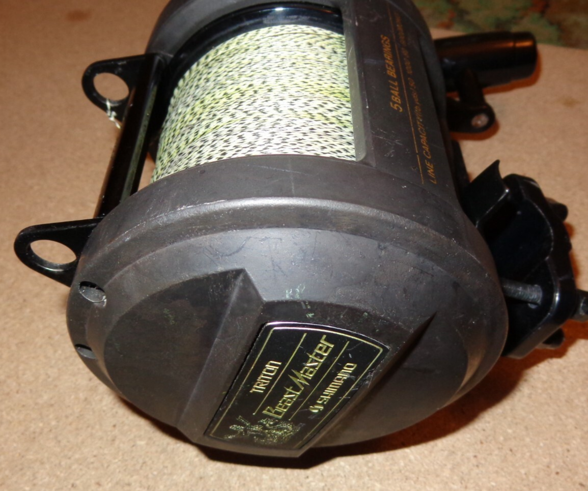 Vintage Shimano Triton BeastMaster 50/80 Two-Speed Lever-Drag