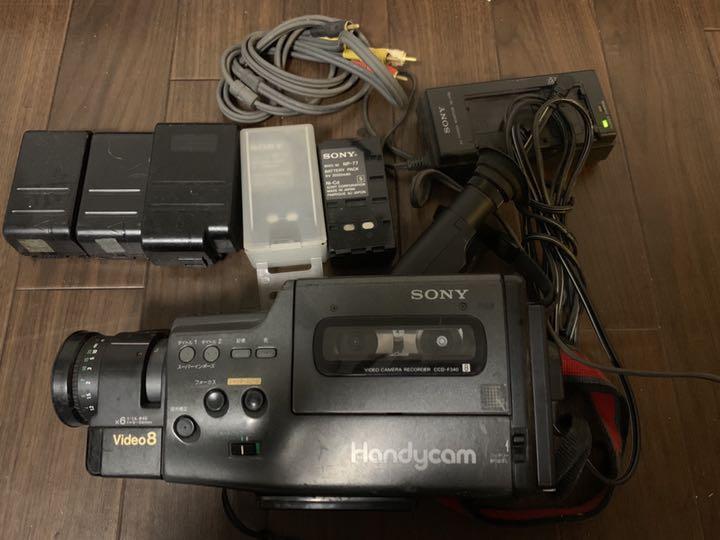 SONY CCD-F340 Video8 Handycam Video Camera Recorder | eBay