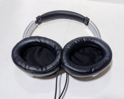 DENON AH-D1100 Headphones Silver/Black High-quality sound Popular