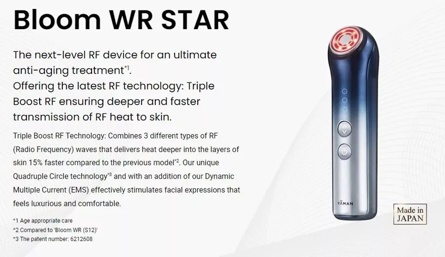 JAPAN YAMAN ACE Pro Bloom WR STAR Beauty Instrument S12 PLUS | eBay