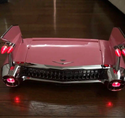 JUNK POPWORKS 1959 Cadillac Stereo Music System Pink Radio