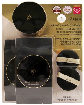 Isa Knox Dual Cover Cushion SPF50+ / PA ++++ New Package Wrinkle