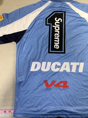 SUPREME X DUCATI SOCCER JERSEY | eBay