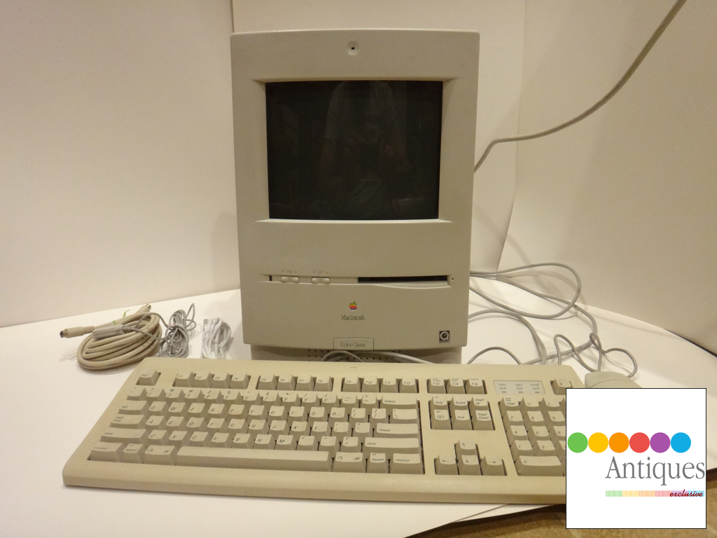 Vintage Apple Macintosh Color Classic Mystic 36MB RAM 4GB HD Mac