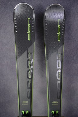 NEW ELAN EXPLORE SPORT SKIS SIZE 152 CM WITH ELAN BINDINGS | eBay
