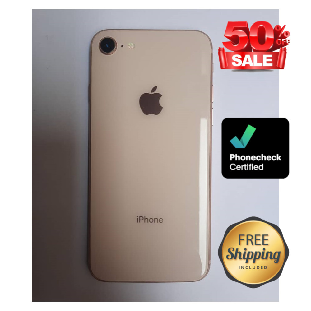 iPhone8 64GB au ゴールド 送料無料 即決 本体 c11080 iPhone 8 Gold