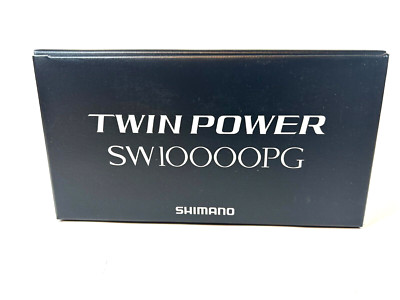 Shimano 21 TWIN POWER SW 10000PG 4.9 Spinning Reel Brand New IN