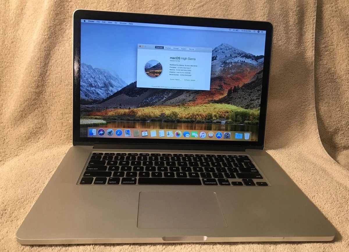 2014 Apple MacBook Pro 16GB Laptops for sale - eBay
