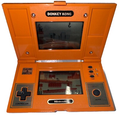 Nintendo Game & Watch MULTI SCREEN Donkey Kong Complete w/ Box