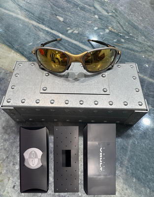 Oakley X-METAL XX Juliet 24K Ilidium Gold Sunglasses serial XG01