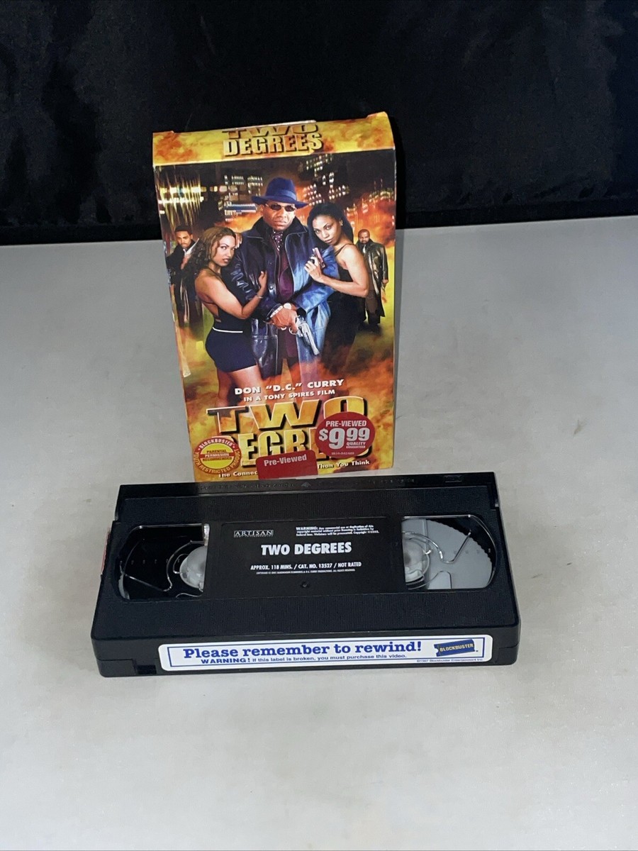 Two Degrees (VHS 2001) Super RARE Maverick UNRATED Don 