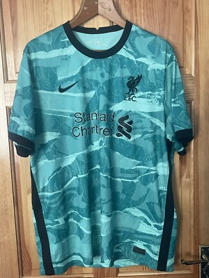 Liverpool 20/21 3rd Kit With Champions On The Back XL | eBay