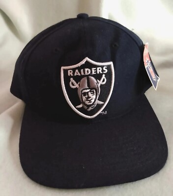 NWT Vintage 90s NFL Drew Pearson Oakland Raiders Snapback Hat