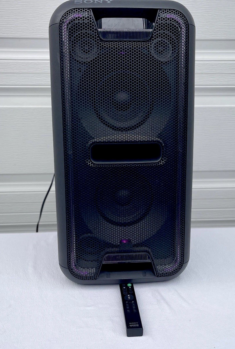 Sony GTK-XB7 Bluetooth Speaker Working with Power Cord & Remote(DR