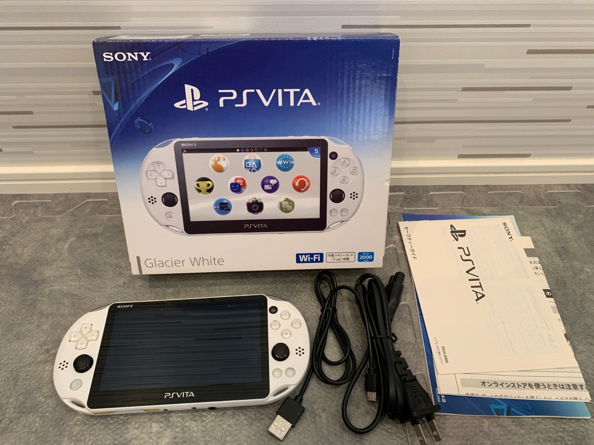 SONY PS Vita Glacier White PCH-2000ZA22 SONY PlayStation Vita Exc
