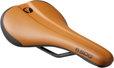 SDG Bel-Air V3 Saddle - Lux-Alloy, Black/Brown, Sonic Welded Sides