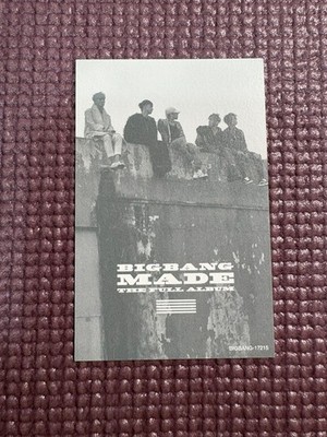 BIGBANG MADE Full Album Official Photo Card D-Lite | eBay