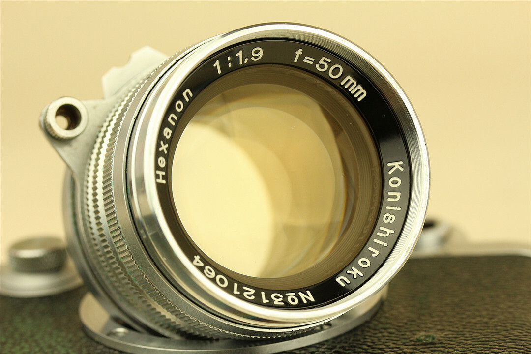 Konica Konishiroku Hexanon 50mm f/1.9 LTM lens with Leotax F | eBay