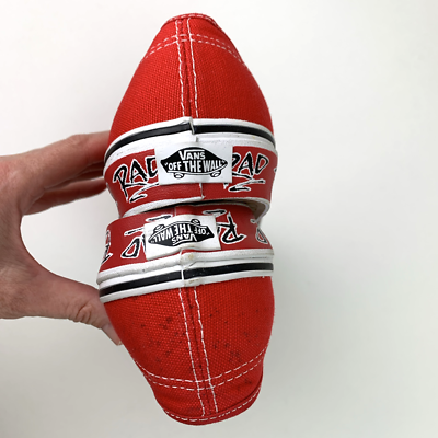 Vans Authentic Rad Pack Red Mens 9 Sneaker 80s BMX Movie RAD | eBay