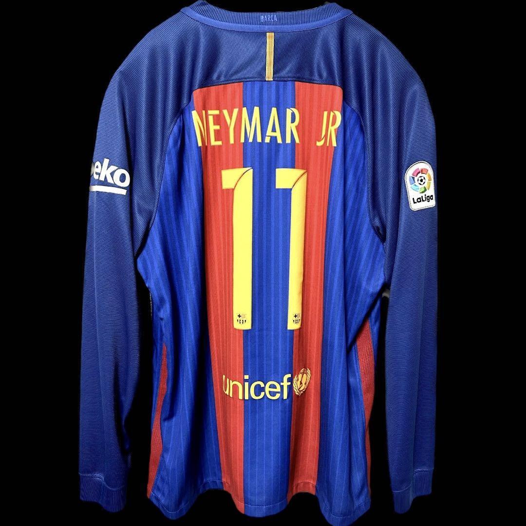 Nike Barcelona Jersey Shirt L/S Player Issue 2016/17 Neymar #11
