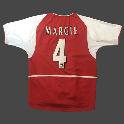 Arsenal O2 2002 2004 Home Vintage Nike Football Soccer Jersey