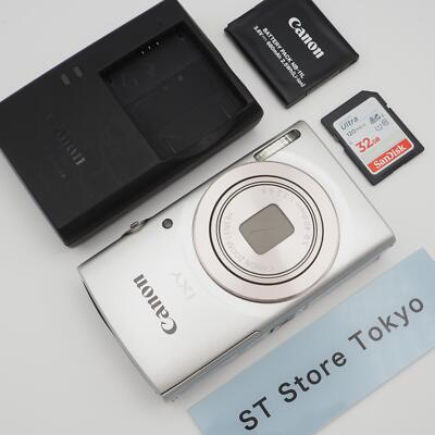 Mint] Canon PowerShot IXY 200 ELPH 185 Digital Camera 8x Zoom