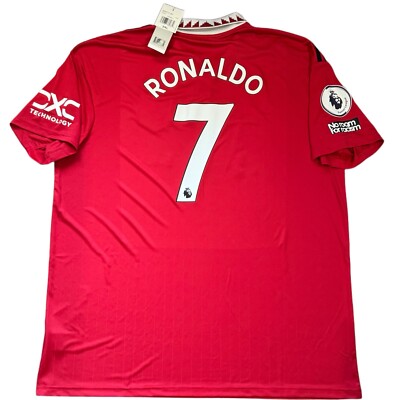 2022/23 Manchester United Home Jersey #7 Ronaldo 2XL Adidas
