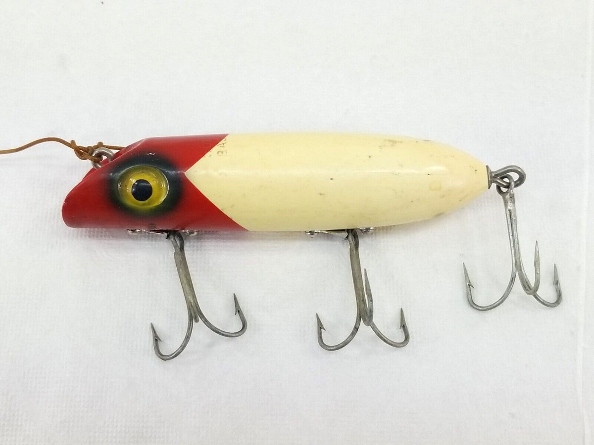 Vintage South Bend Bass Oreno Wood Lure 4