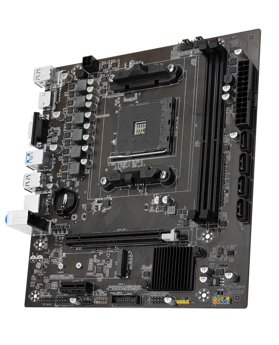 For AMD Ryzen 1-5 Gen CPU B450 Motherboard AM4 HDMI VGA DDR4 RAM