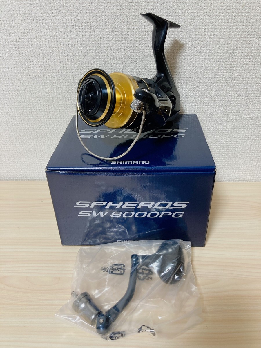 Spinning Reel 21 Spheros SW 8000PG Gear Ratio 4.9:1 Fishing Reel