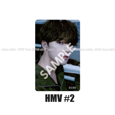 DINO SEVENTEEN FML POB photocard CARAT weverse UMS HMV Tower