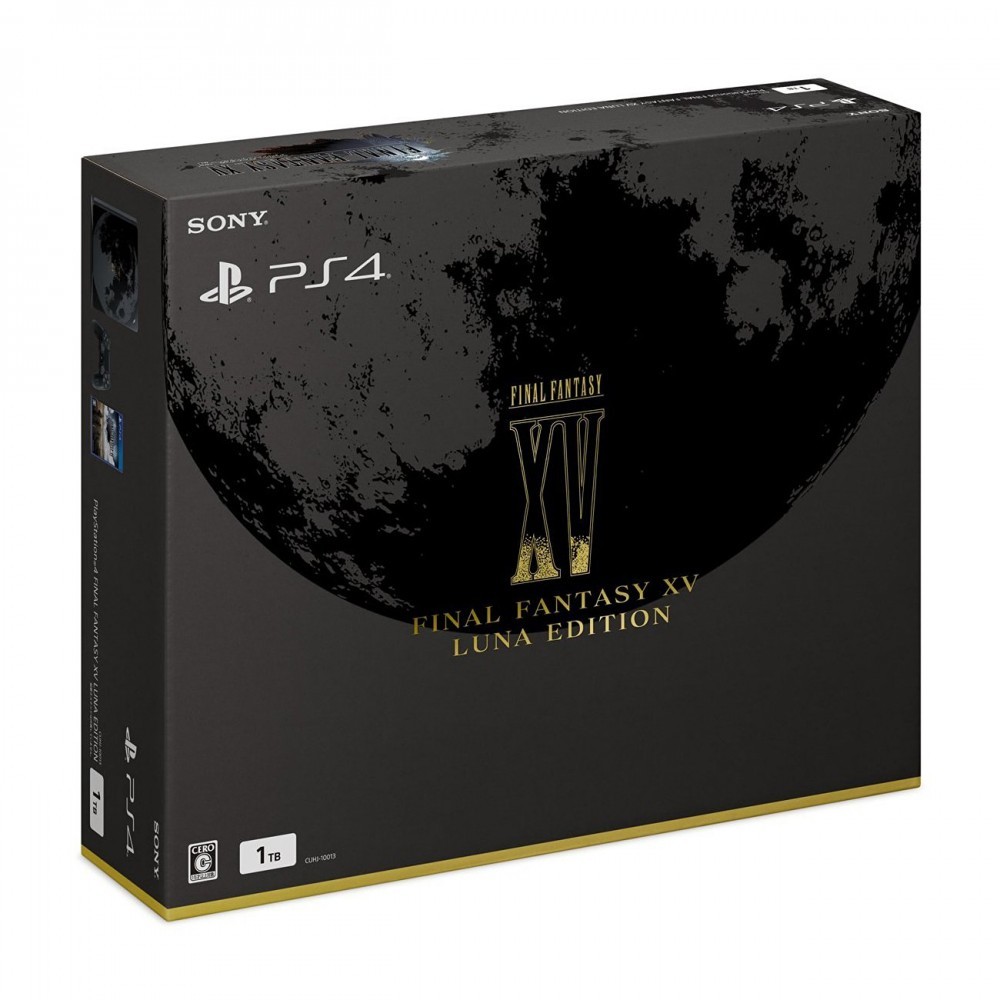 PS4 Console FF Final Fantasy XV 15 Luna Limited Edition 1TB | eBay