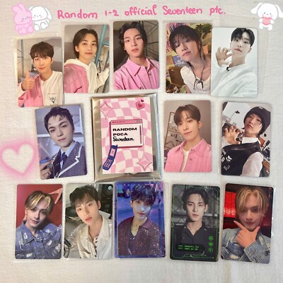 SEVENTEEN NANA TOUR PACKAGE MOMENT set PHOTOCARD STRIP INSTANT