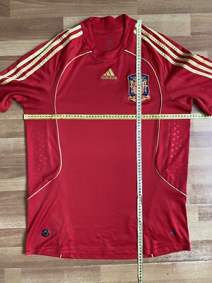 SPAIN 2008 2010 HOME FOOTBALL SHIRT SOCCER JERSEY ADIDAS ADIDAS
