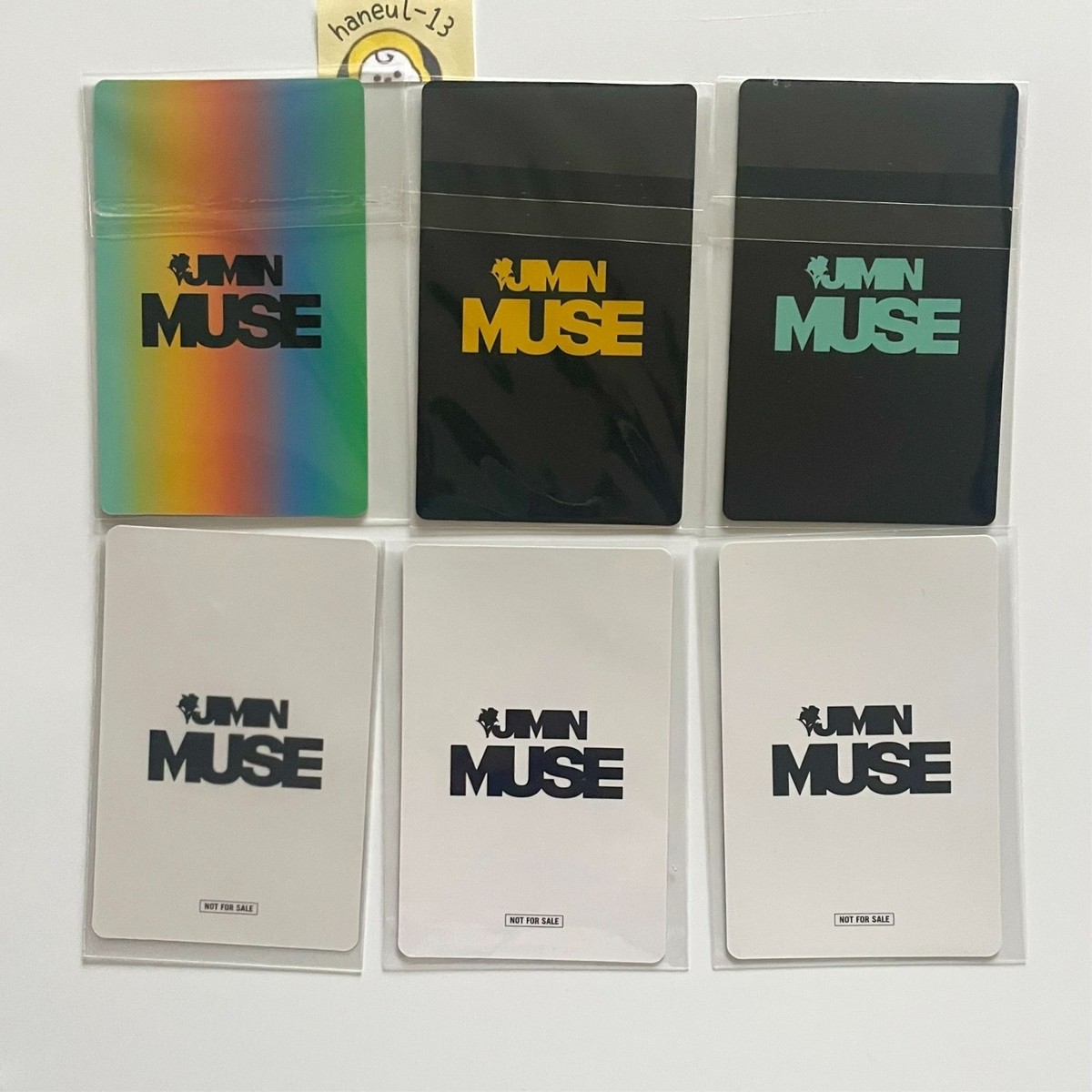 BTS JIMIN official Photocard MUSE Lucky Draw Japan Limited POB