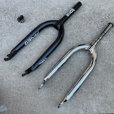 SHADOW CONSPIRACY THIRTEEN FORK BLACK OR CHROME BMX BIKE FORKS