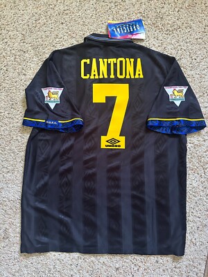 BNWT Manchester United 1995 Kung Fu #7 Cantona XL shirt jersey | eBay