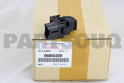 8608A320 Genuine Mitsubishi SWITCH AS,F/DR PWR WINDOW | eBay