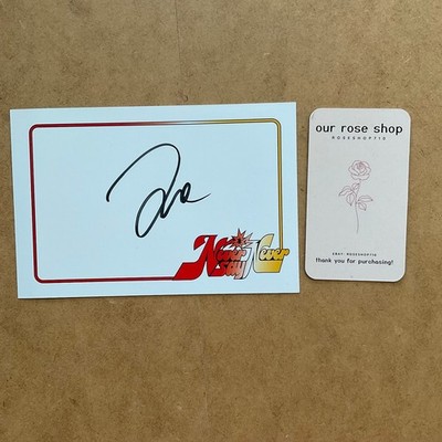 ZB1 Zerobaseone Never Say Never Official US Signed Postcard POB | eBay