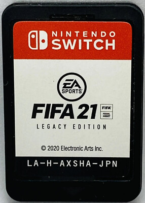 Nintendo Switch FIFA 21 Legacy Edition Japanese Soccer Games EA