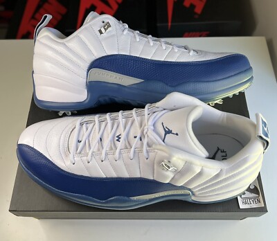 Nike Air Jordan Retro 12 XII Low Golf French Blue | Men's Size 12